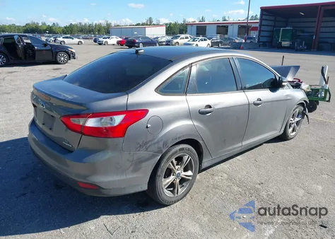 2014 Ford Focus Se из США, поврежденный, VIN 1FADP3F29EL309680